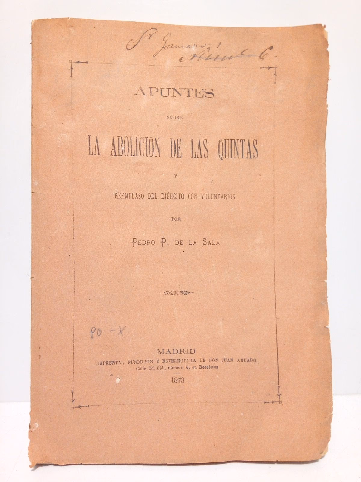 ¿Por qué la Diputación abolió las quintas?