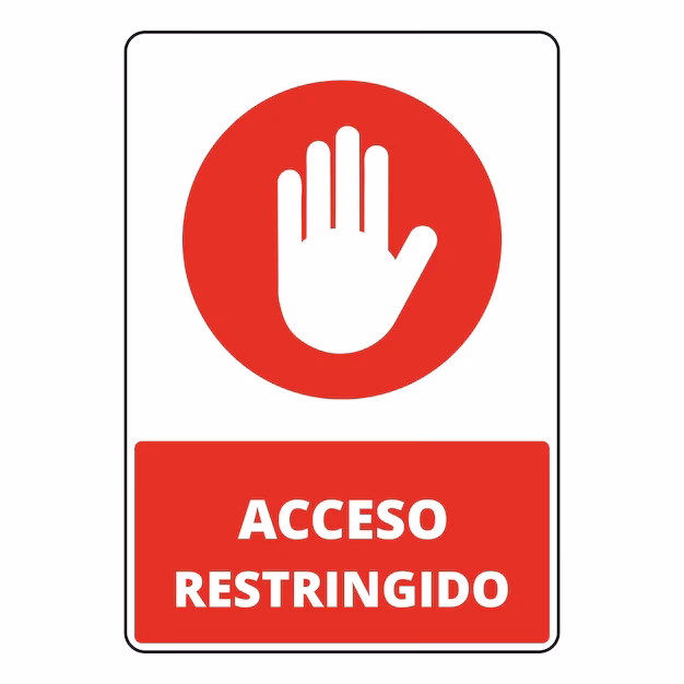 ¿Qué es un acceso restringido?
