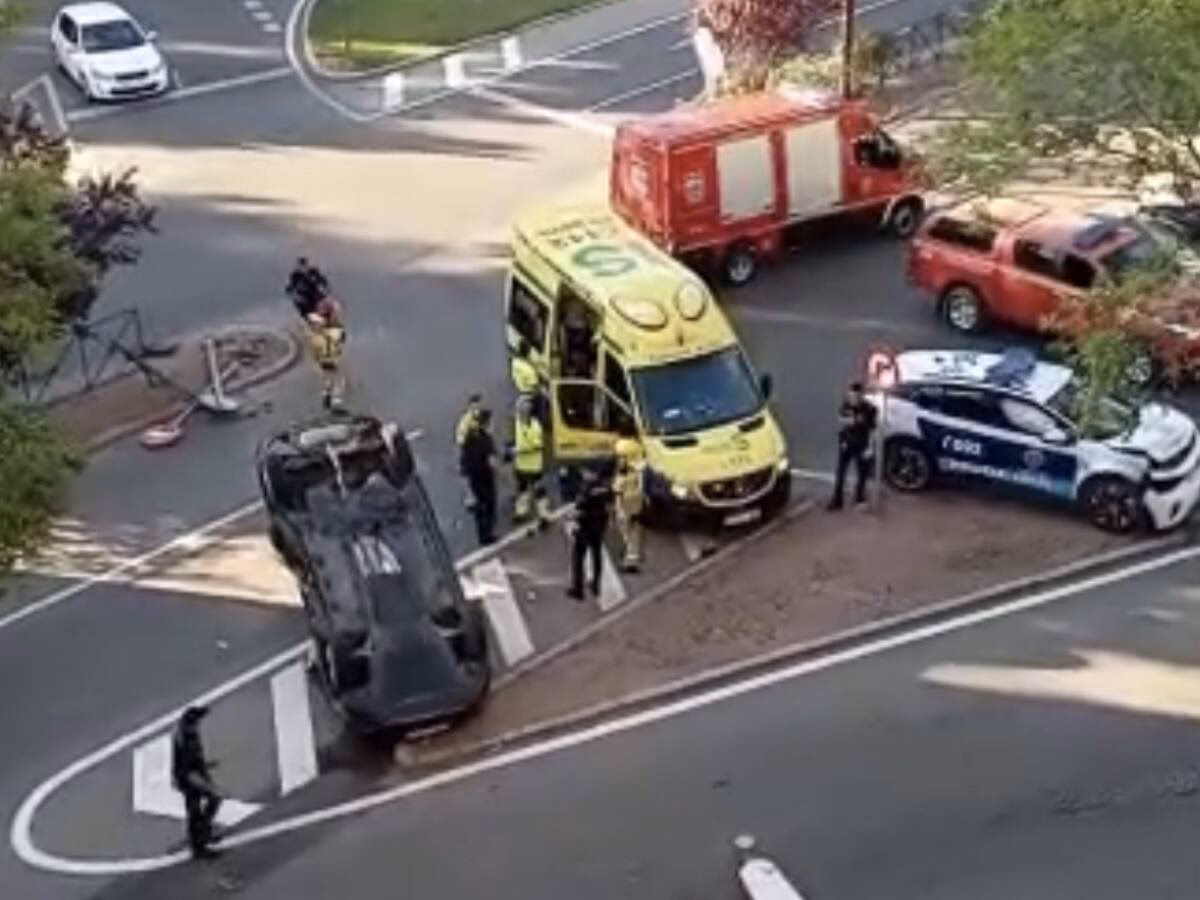 ¿Qué le pasó a la víctima del accidente de la Avenida de Guadalajara?