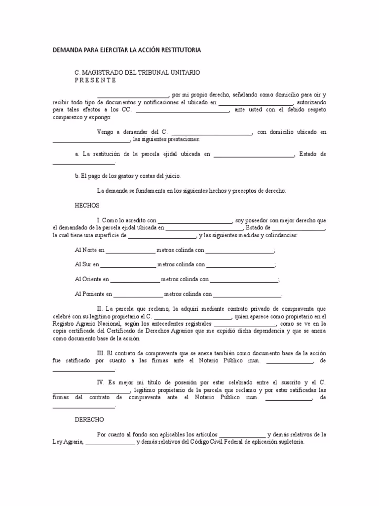 ¿Cuáles son los requisitos para ejercer la acción reivindicatoria?