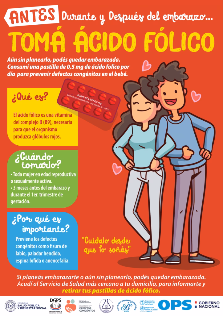 ¿Cuánto dura el Acido fólico?