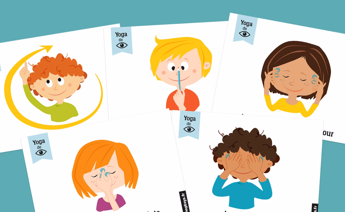 ¿Cómo fortalecer los ojos de los niños?