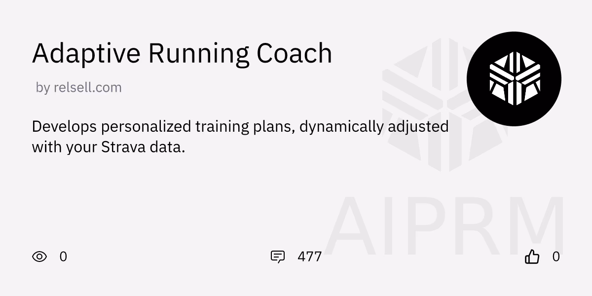 Will an AI chatbot replace a running coach?