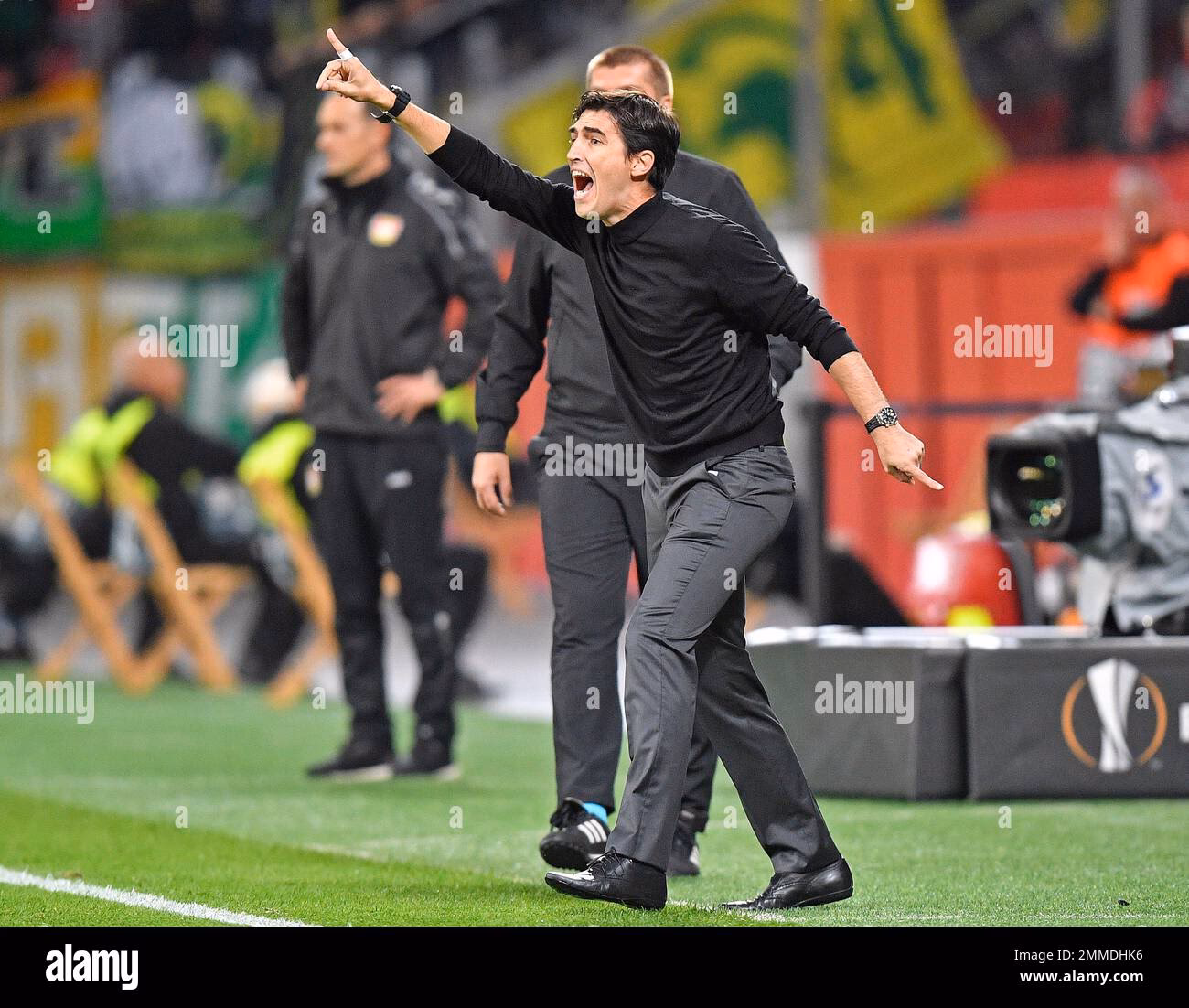 How can I follow AEK Larnaca scores?