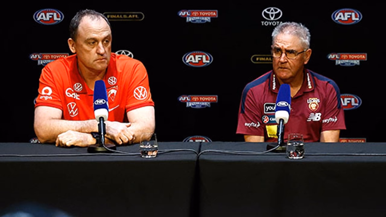 Who was in the media conference after the win over Port Adelaide?