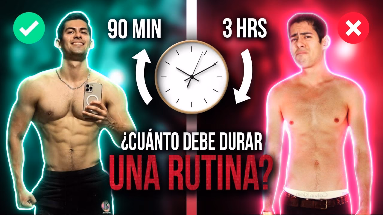 ¿Cuánto tiempo se recomienda entrenar?