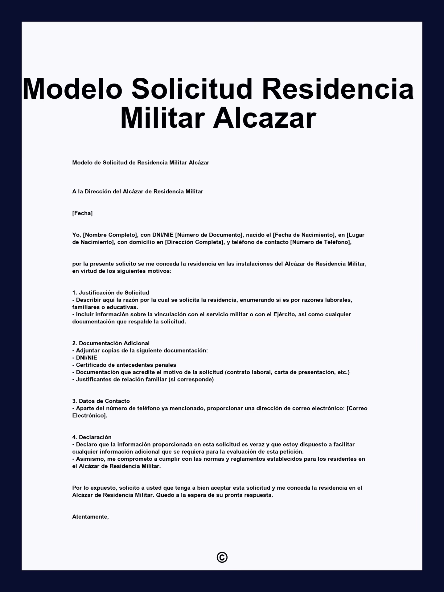 ¿Cómo solicitar reservas de habitaciones en la residencia militar Alcázar?