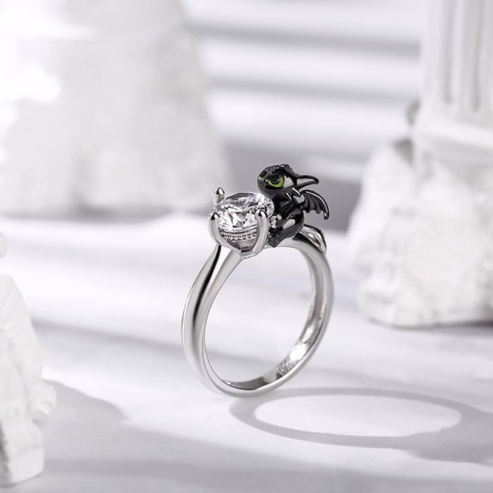 ¿Qué simboliza el anillo brillante dragón de juego de tronos?