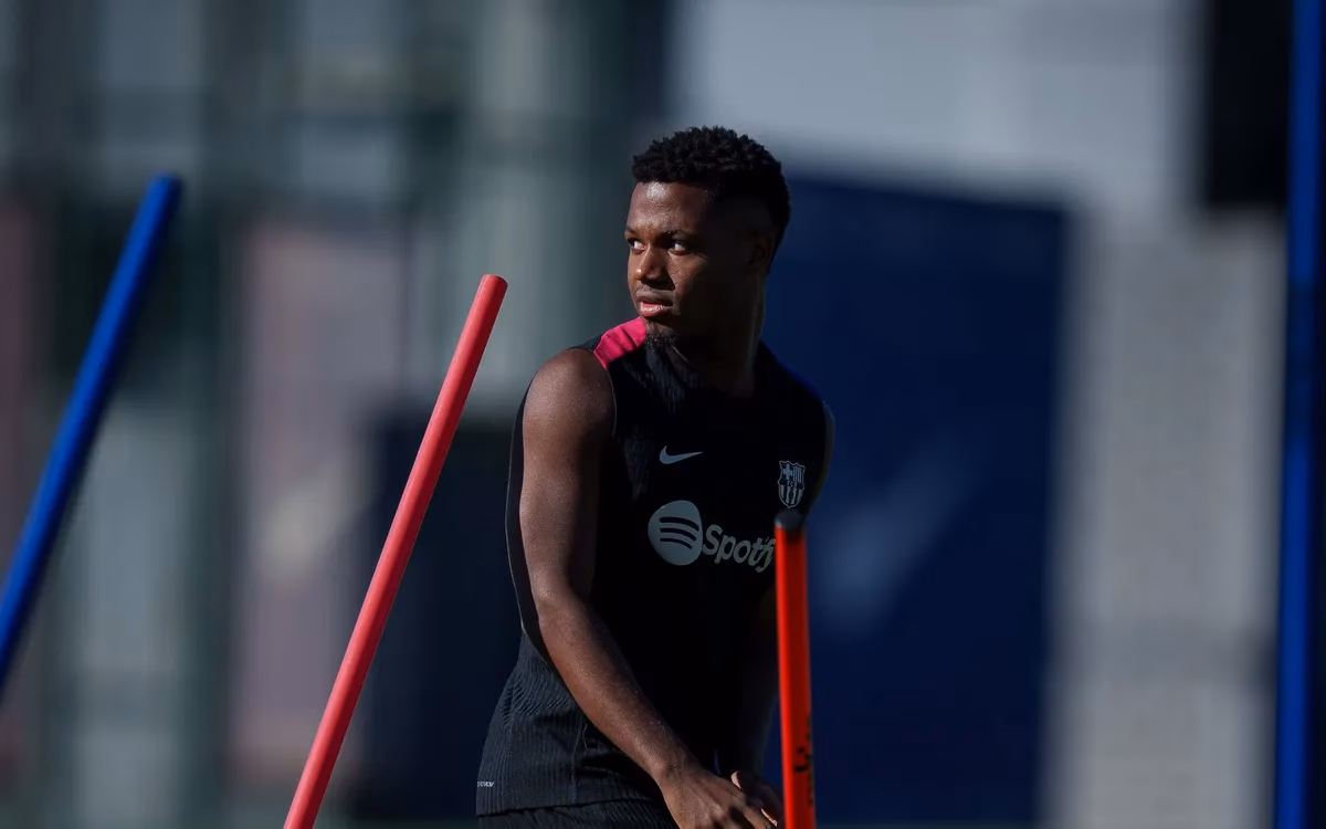 ¿Qué lesión tiene Ansu Fati?