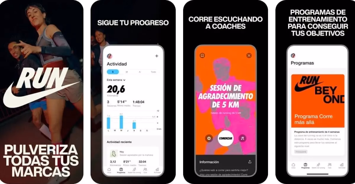 ¿Qué datos ofrece la app para monitorizar el entrenamiento?