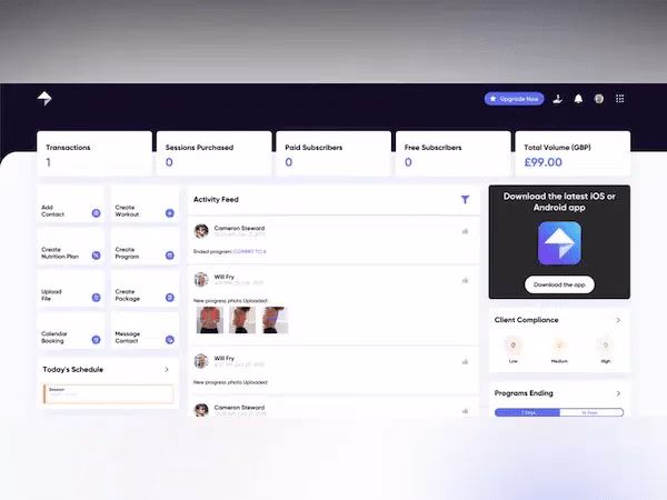 ¿Qué ofrece trainerup para entrenadores personales?