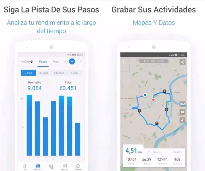 ¿Cómo contar pasos en Google Play?