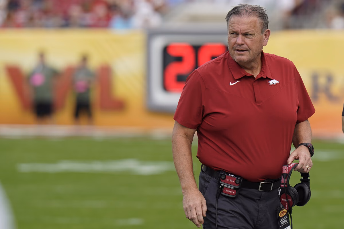 Did Arkansas head coach Sam Pittman Flinch amid SEC schedule?