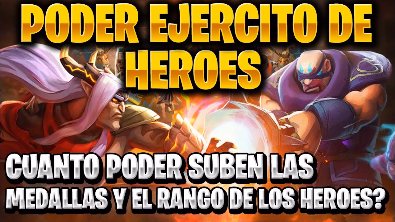 ¿Cuáles son los aumentos de héroe?