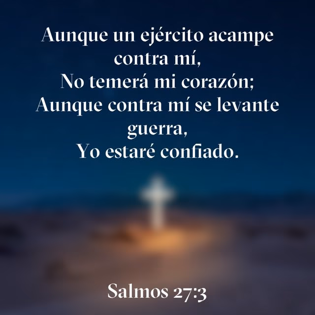 ¿Por qué tienes temor en tu corazón?