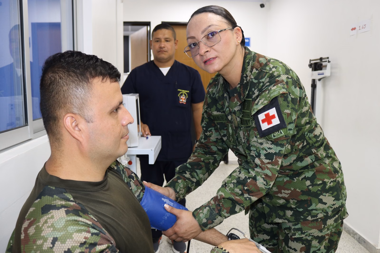 ¿Dónde se encuentran los auxiliares de enfermería?