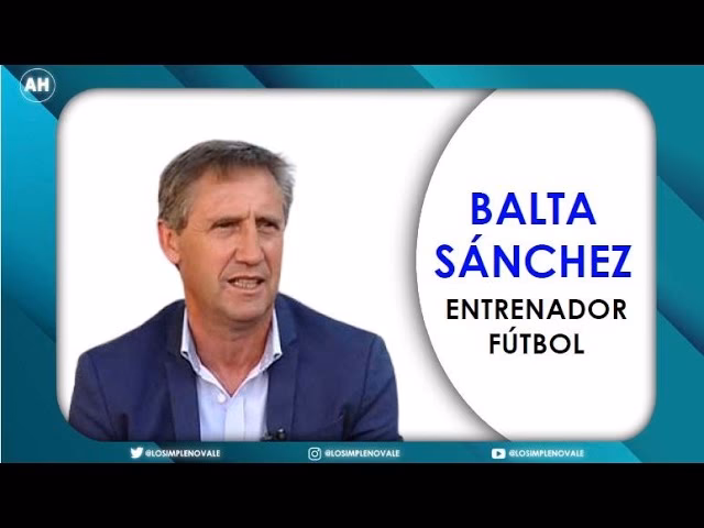 ¿Por qué Balta es un amante del fútbol?