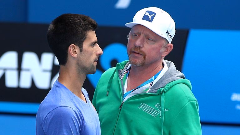 Who coached Roger Federer at the 2024 Australian Open?