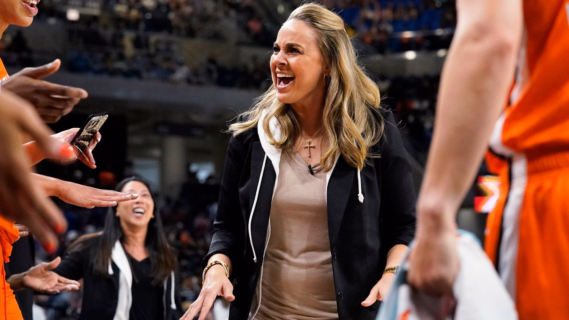 Is Becky Hammon the first female coach in NBA history?