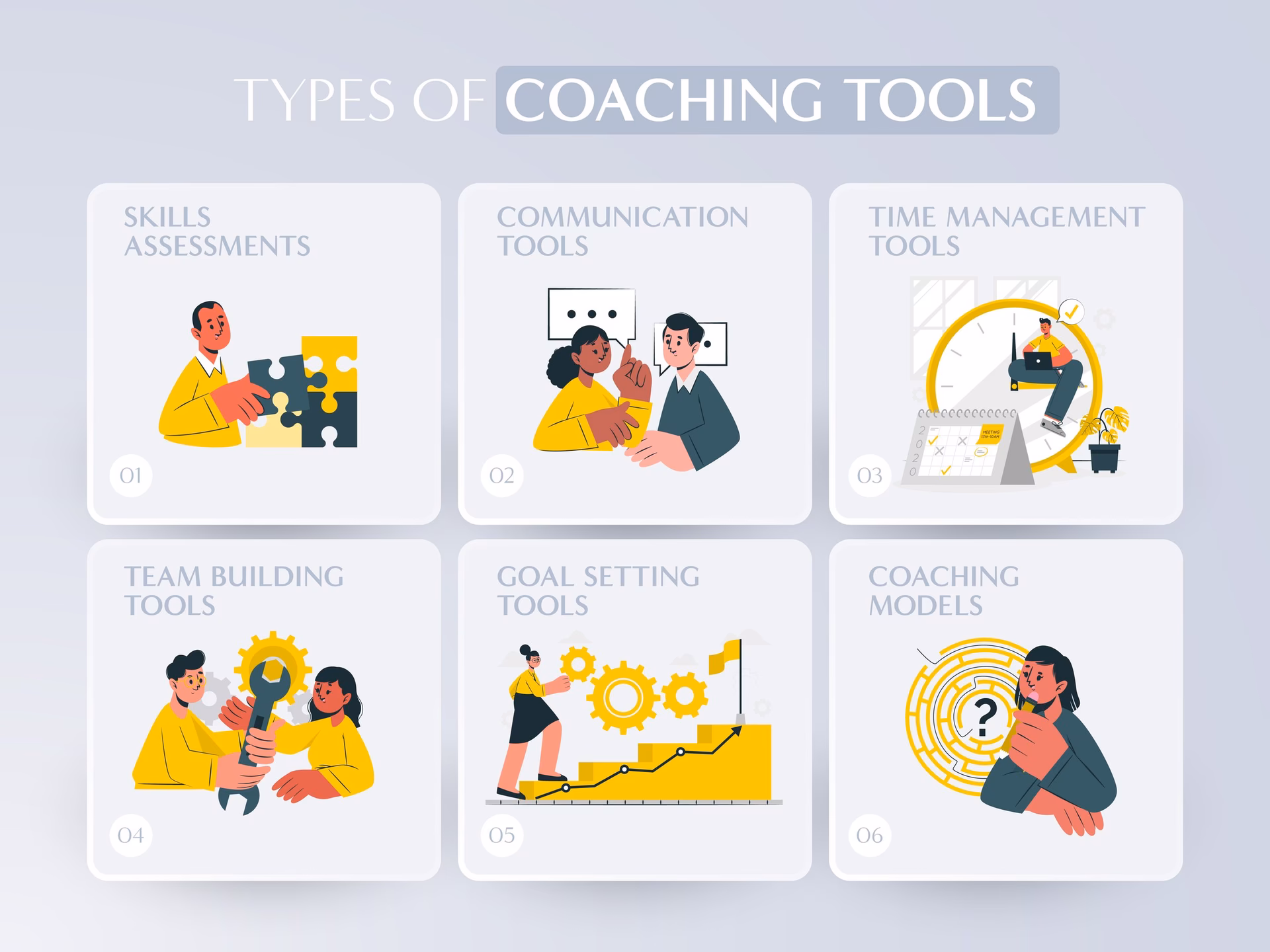What are coaching tools?