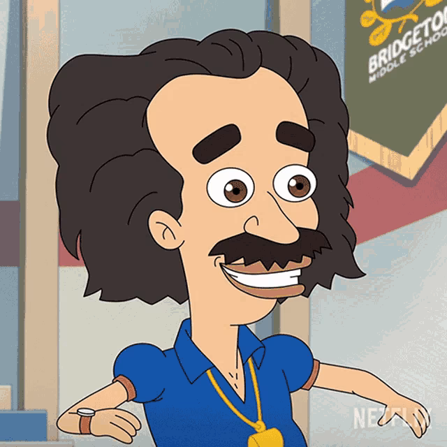 Who is coach Steve on Big Mouth?