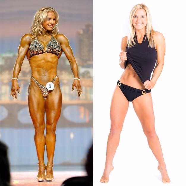 How many cardio sessions a week before a bikini competition?