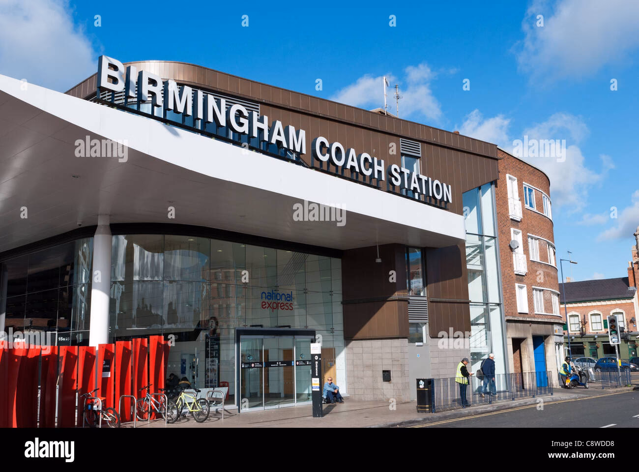 Where is Nottingham Birmingham's Coach Station?