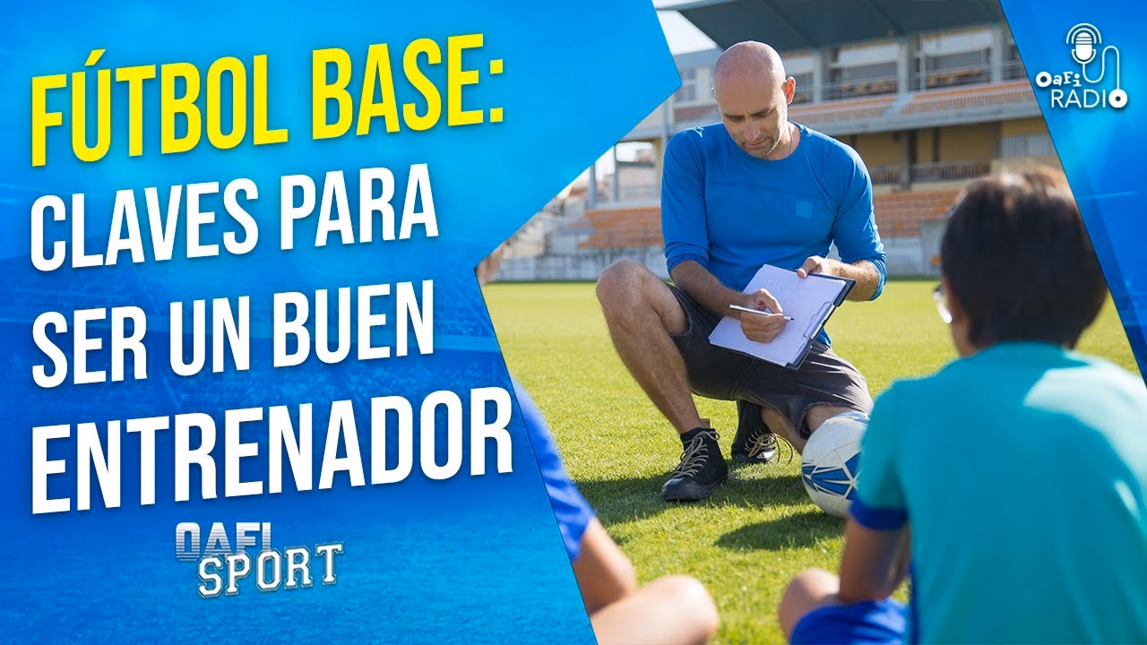 ¿Qué hace un entrenador de fútbol base?