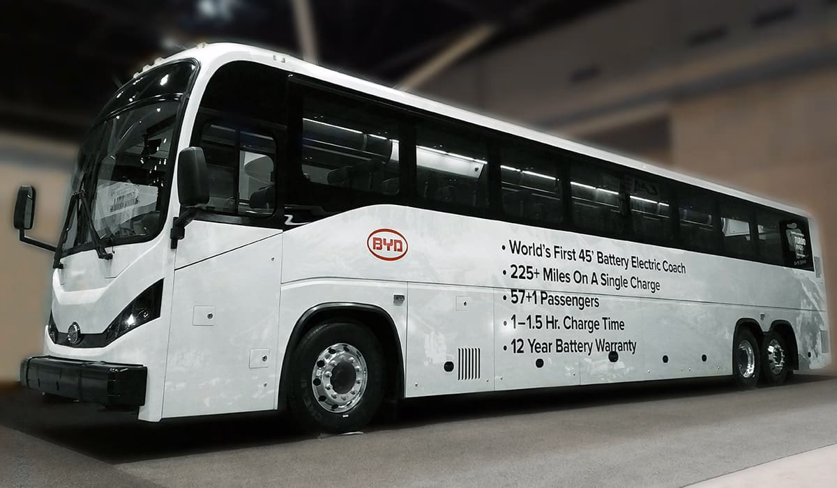 Where are BYD buses made?