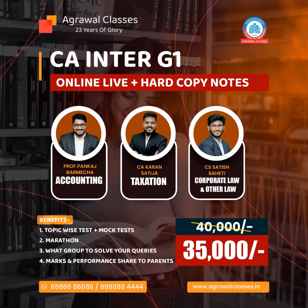 What are ca inter online classes?