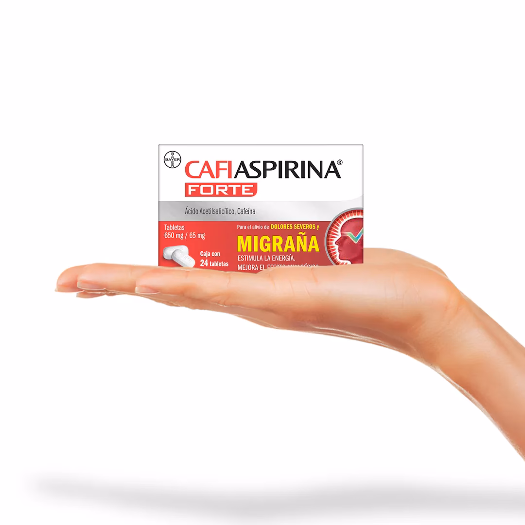 ¿Cuáles son los síntomas de la sobredosificación de Cafiaspirina?