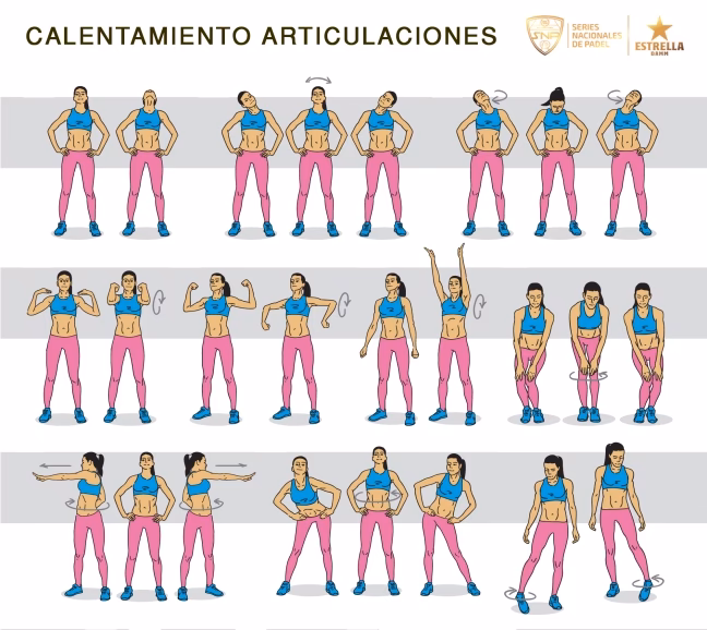 ¿Qué es el calentamiento articular?