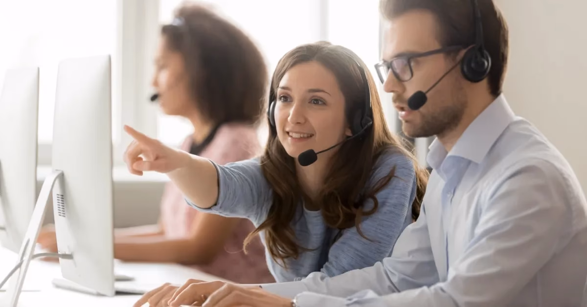 What is call center coaching?