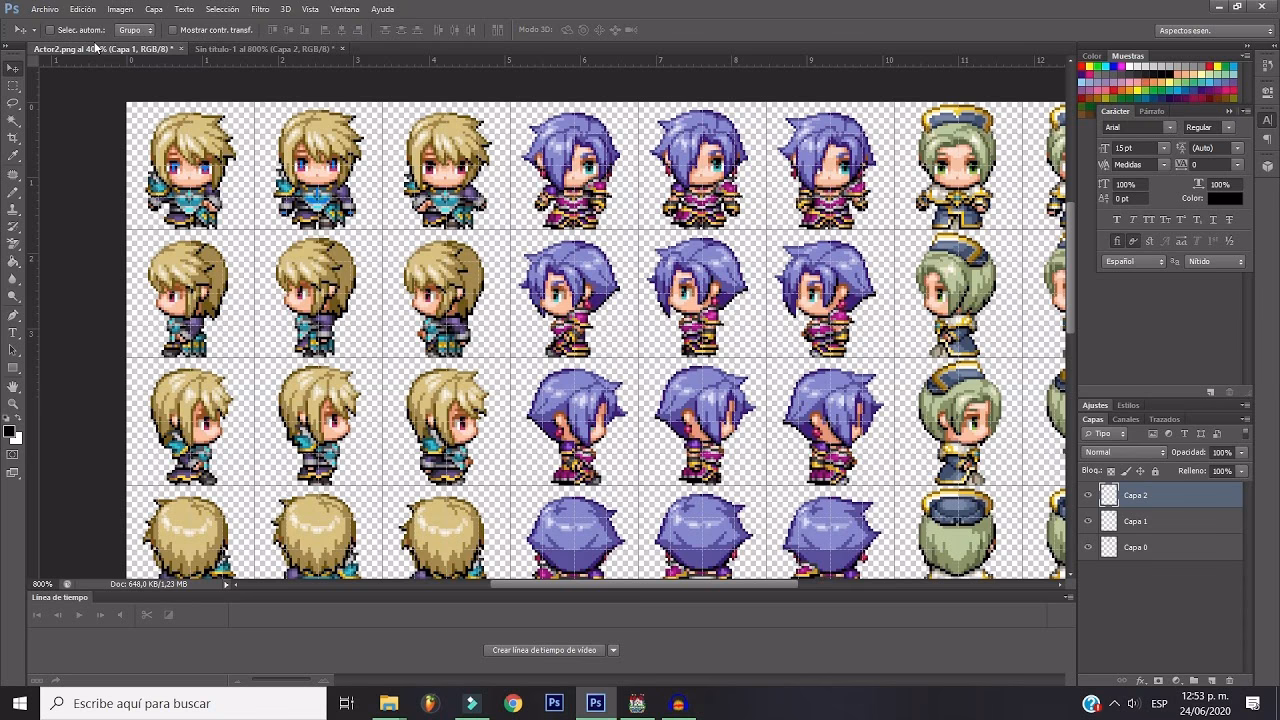 ¿Qué es un sprite en RPG Maker?