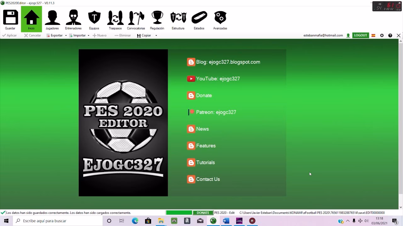¿Cómo cambiar el nombre de los equipos en PES 2019?