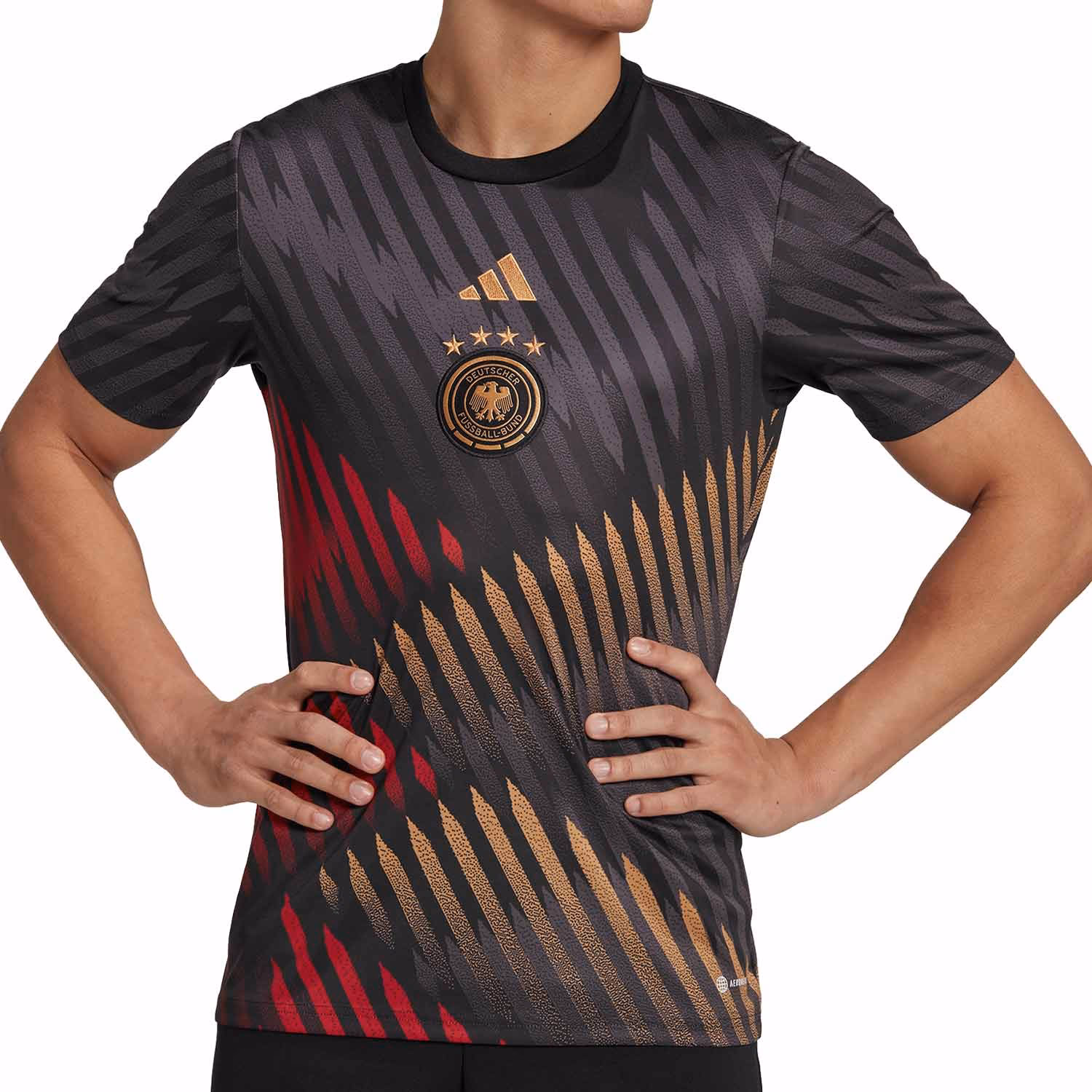 ¿Cuál es el color de la camiseta de la selección alemana?