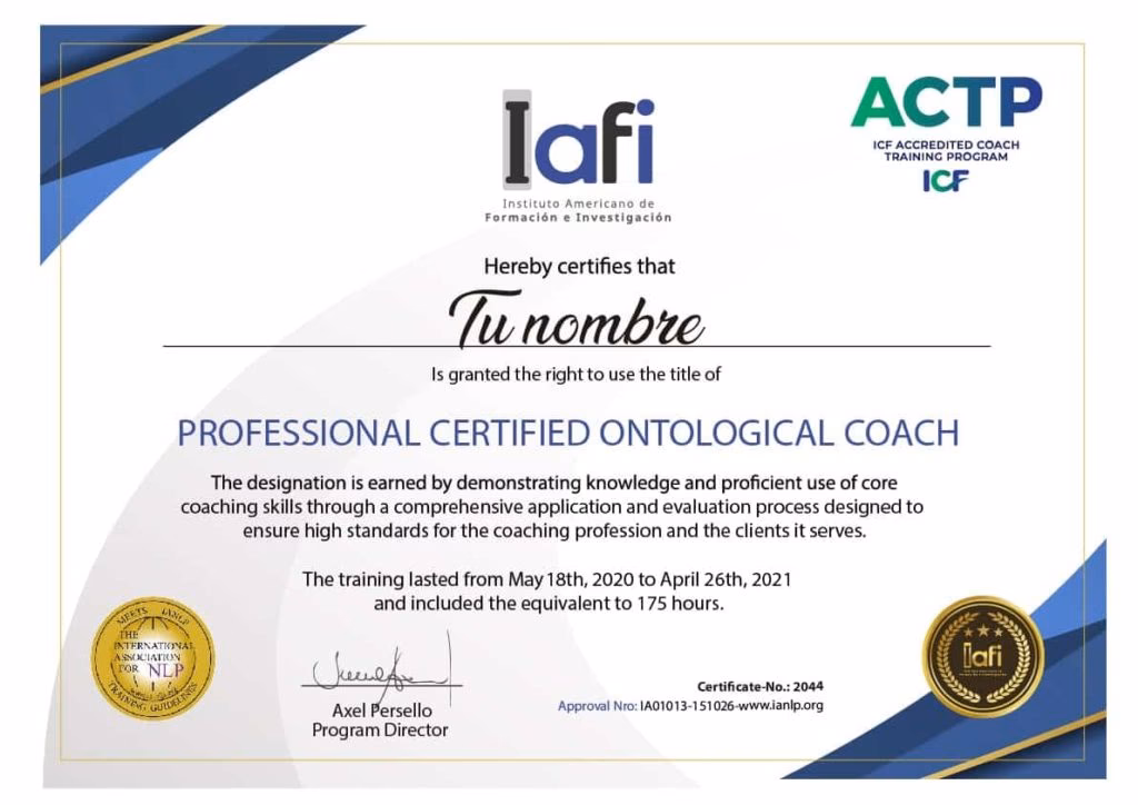 ¿Qué son los estudios en Coaching?