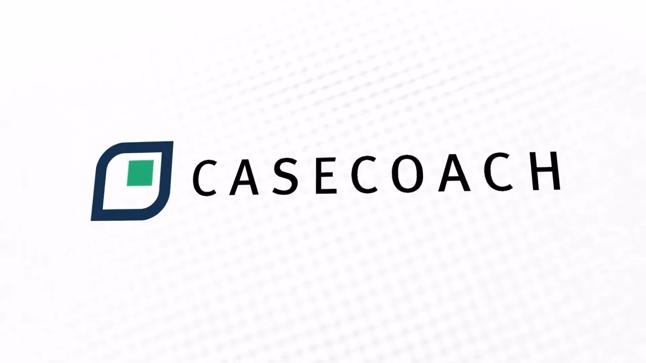 What is casecoach e-learning?