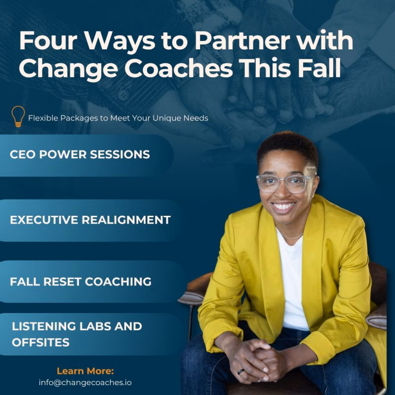 What does a change management coach do?