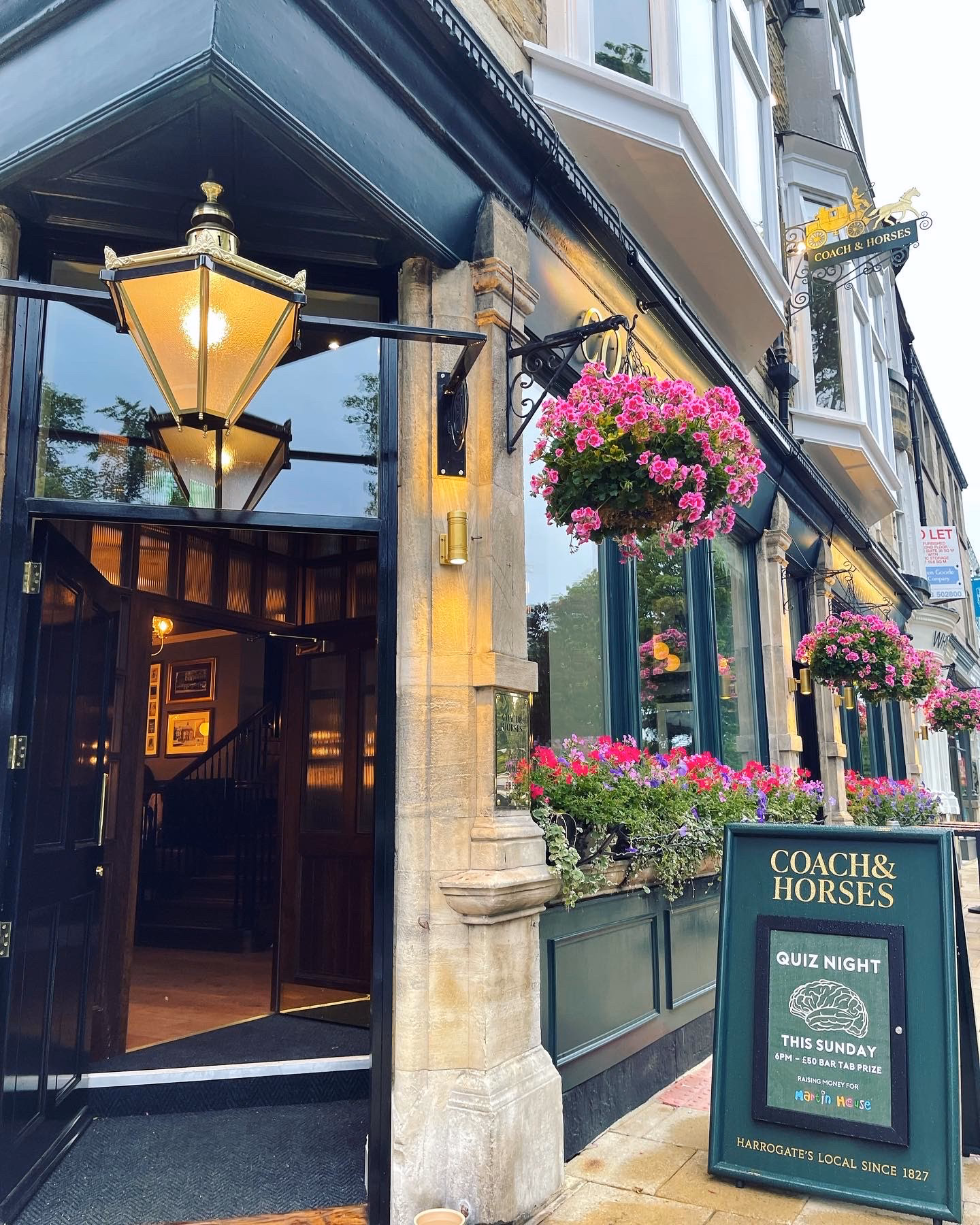 What is the cost of coach hire in Harrogate?