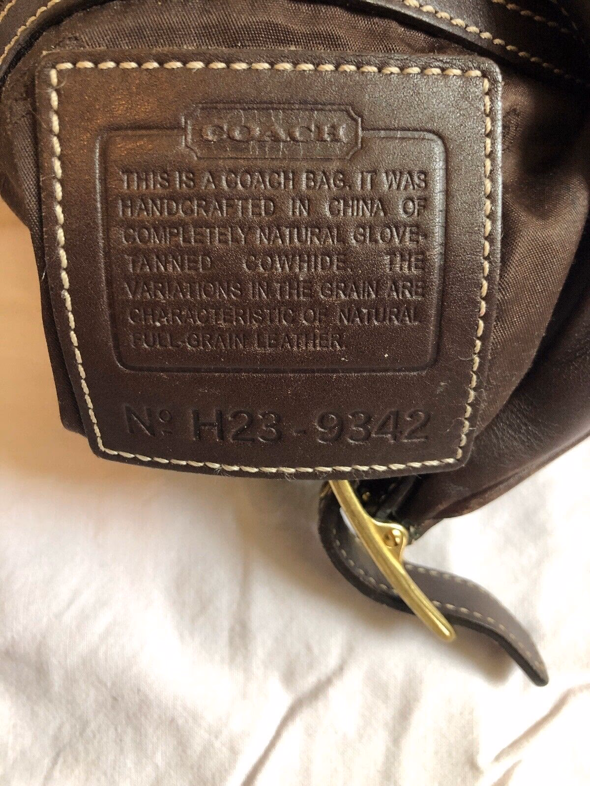 Does coach make bags in China?