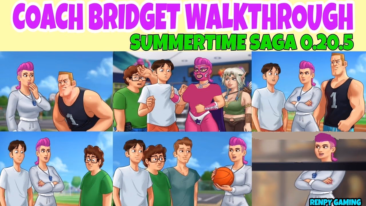 Is there a progression for coach Bridget?