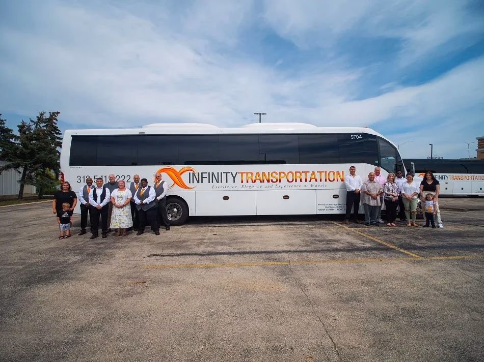 What is the seating capacity of a luxury coach?