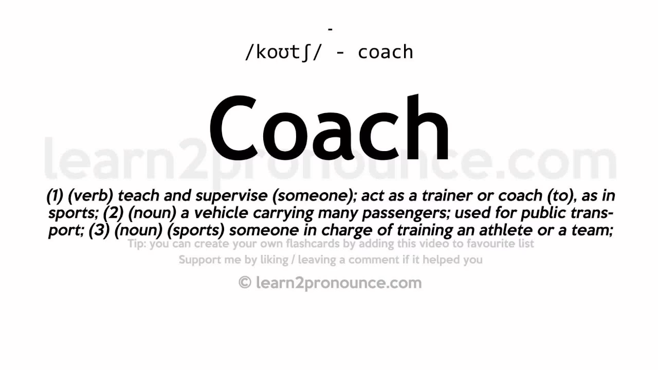 ¿Cuáles son los diferentes tipos de Coach?