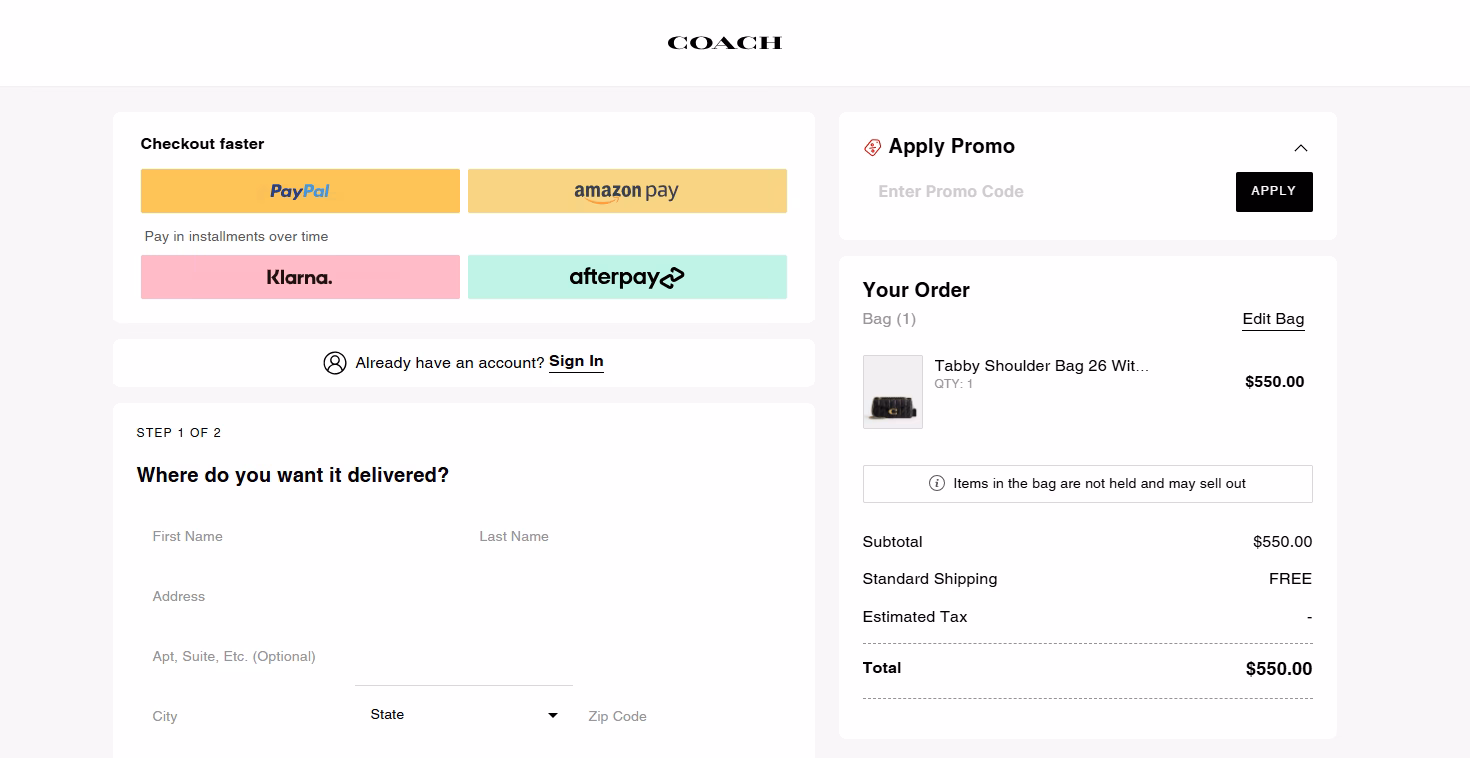 How do I get a discount from coach?