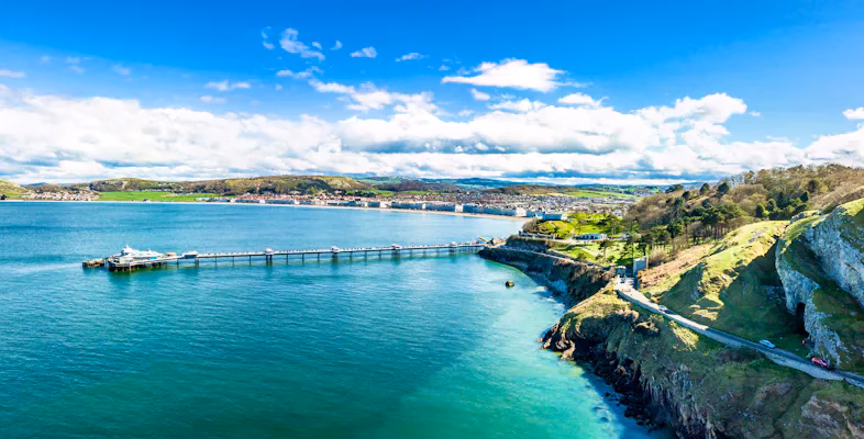 How many coach Miles can I collect on a Llandudno holiday?