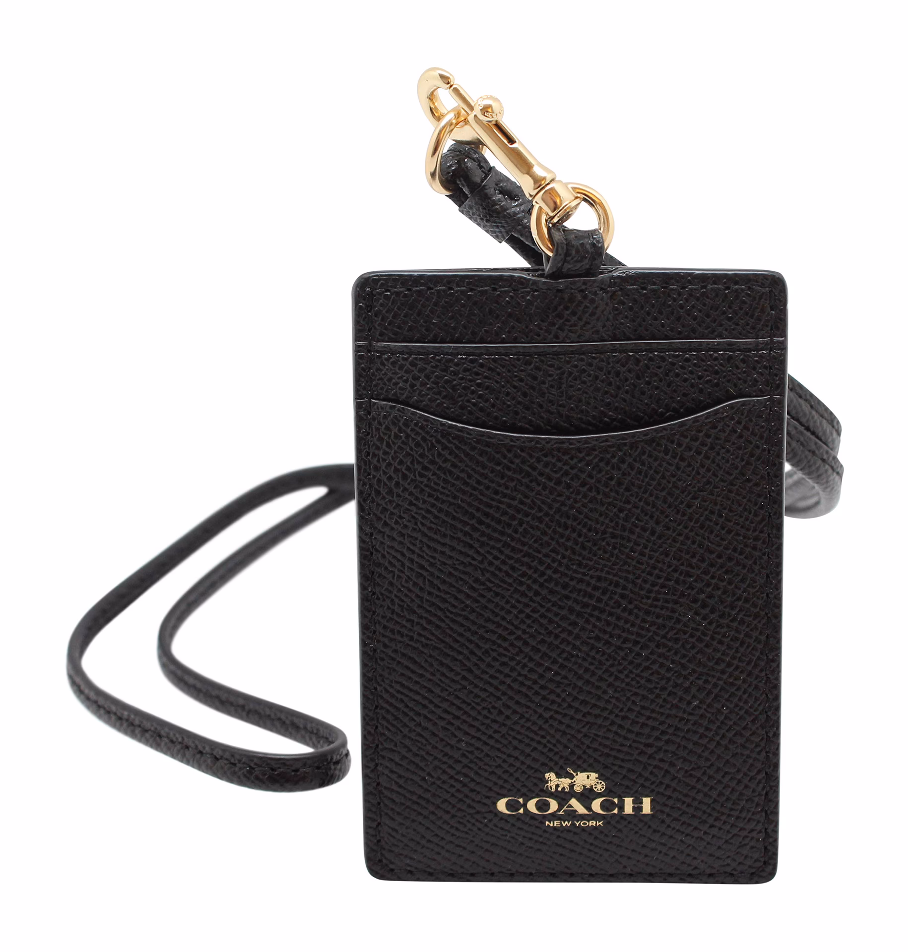 What is a leather ID card holder wallet?