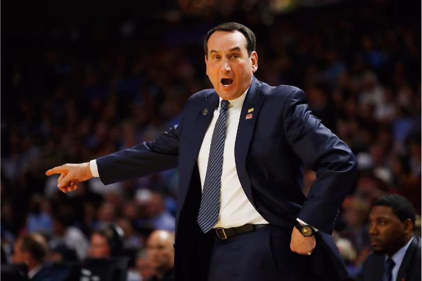 Is Coach K finished with coaching?