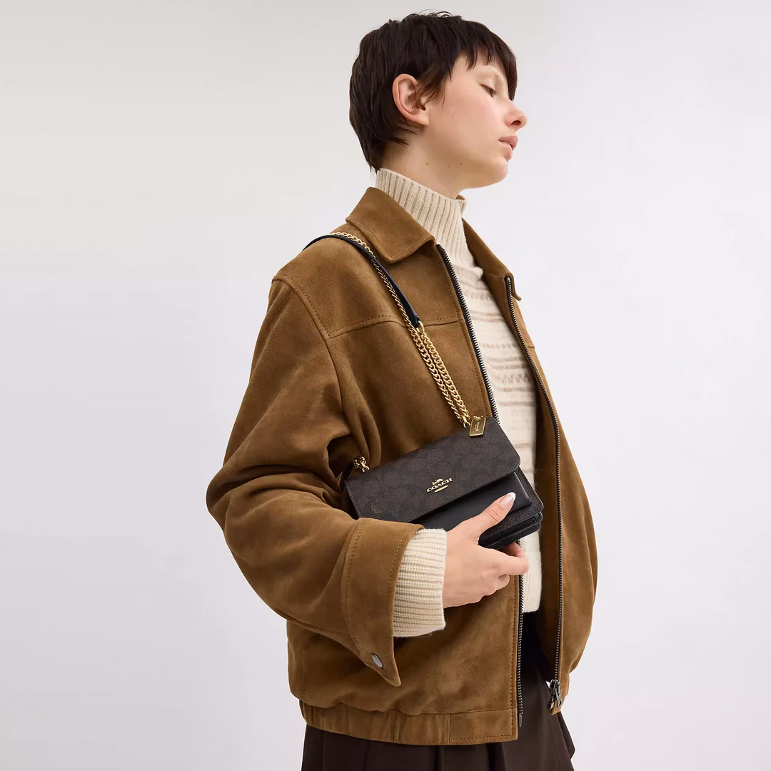 What is a mini crossbody bag with chain strap?