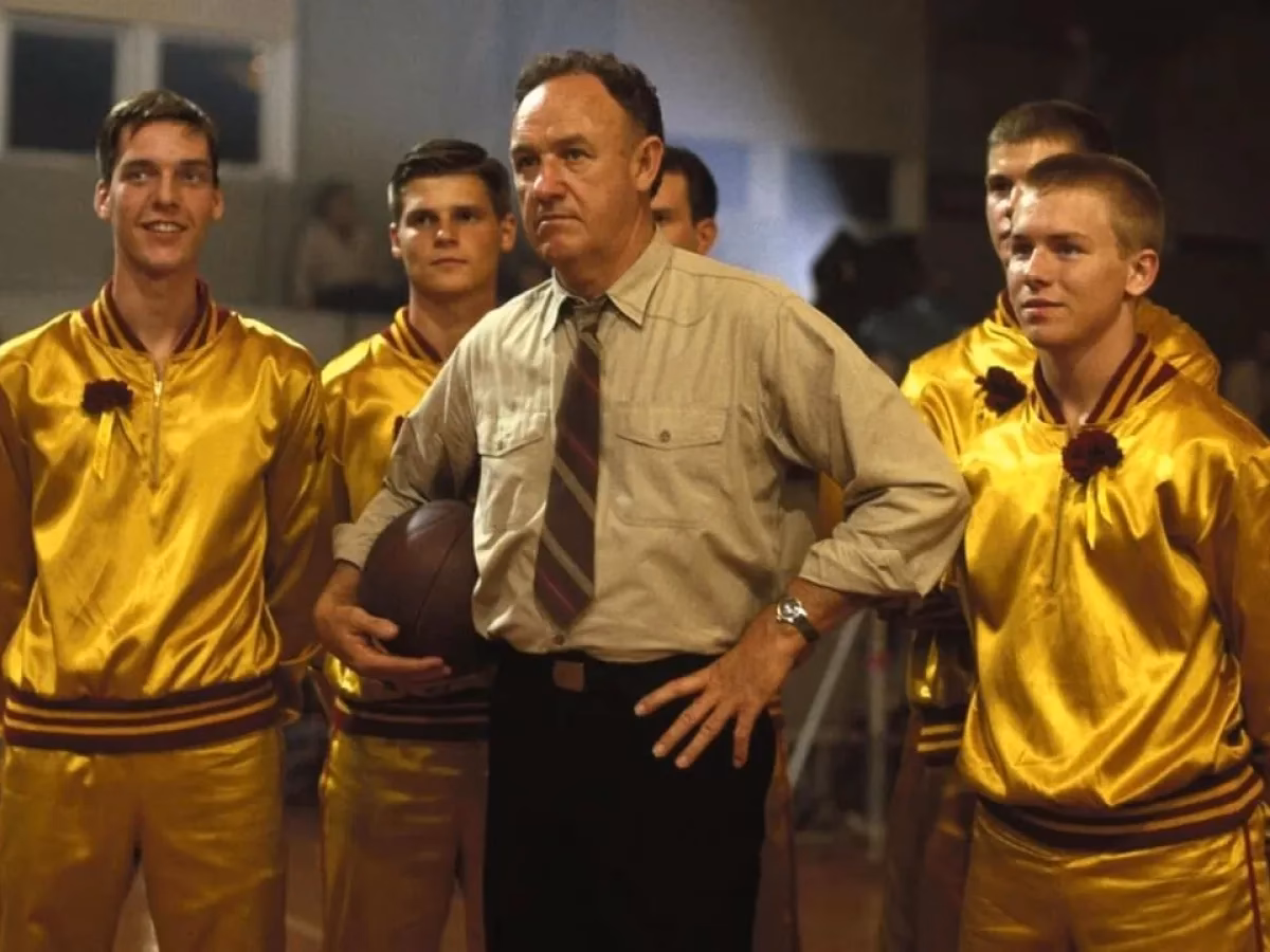 Who played Norman Dale in 'Hoosiers'?